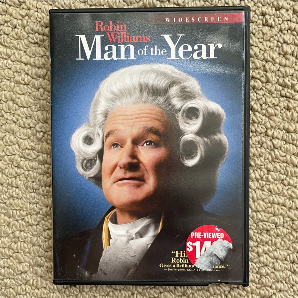5 for $10 ⭐️ Man of the Year DVD